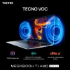 Ноутбук Tecno MegaBook T1, 15.6", IPS, AMD Ryzen 5 5560U, LPDDR4 16ГБ, SSD 512ГБ, AMD Radeon Graphics, серый (71003300136) от официального дилера в России