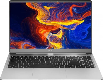 Ноутбук Tecno MegaBook T1, 15.6", IPS, AMD Ryzen 5 5560U, LPDDR4 16ГБ, SSD 512ГБ, AMD Radeon Graphics, серебристый (71003300137) TECNO