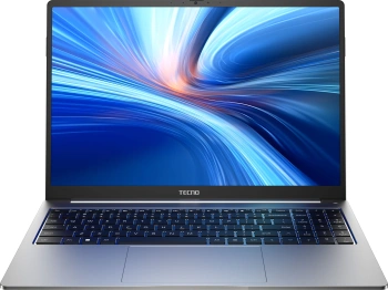 Ноутбук Tecno MegaBook T16RA, 16", IPS, Intel Core i5 13420H, LPDDR4x 16ГБ, SSD 512ГБ, Intel UHD Graphics, серый (71003300226) TECNO
