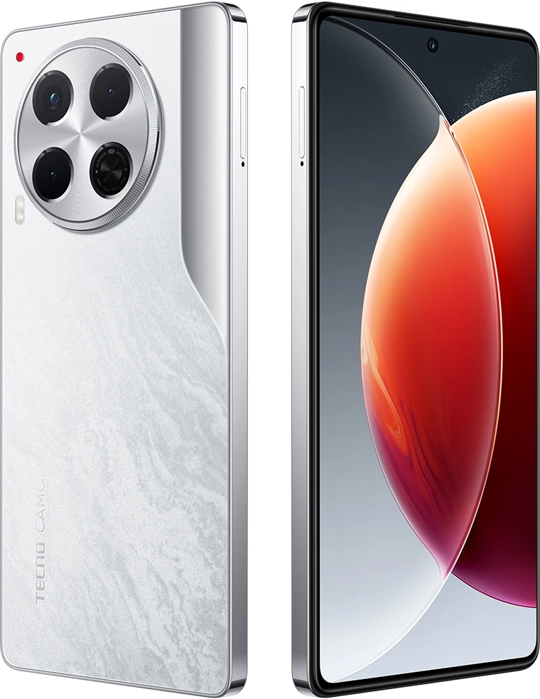 Смартфон Tecno Camon 30 5G 8ГБ/256ГБ, белый (cl7 256+8 uyuni salt white) от официального дилера в России