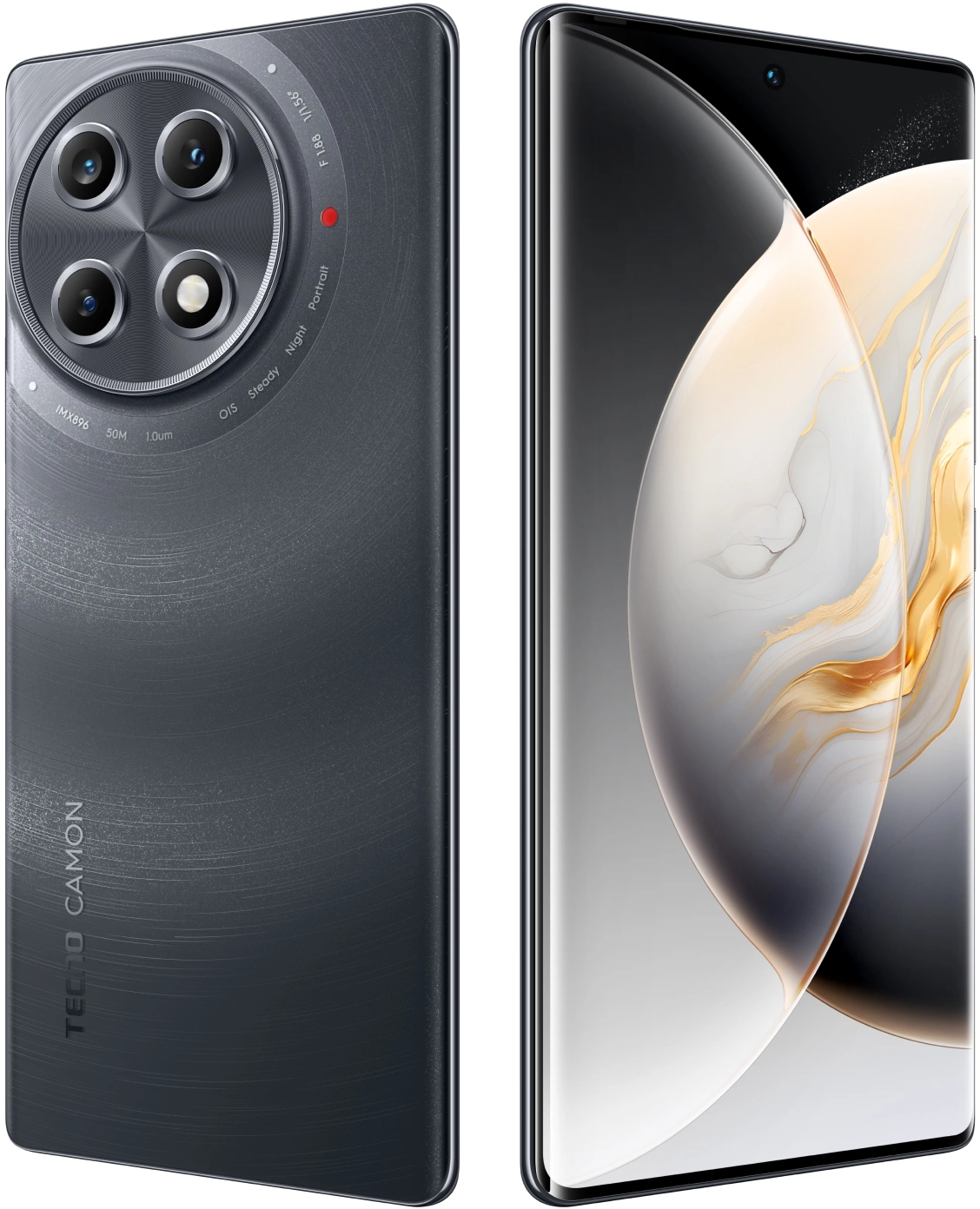 Смартфон Tecno Camon 30S Pro 8ГБ/256ГБ, серый (cla6 256+8 interstellar grey) от официального дилера в России