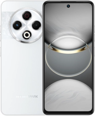 Смартфон Tecno Spark 30 8ГБ/128ГБ, серебристый (kl6 128+8 astral ice) TECNO