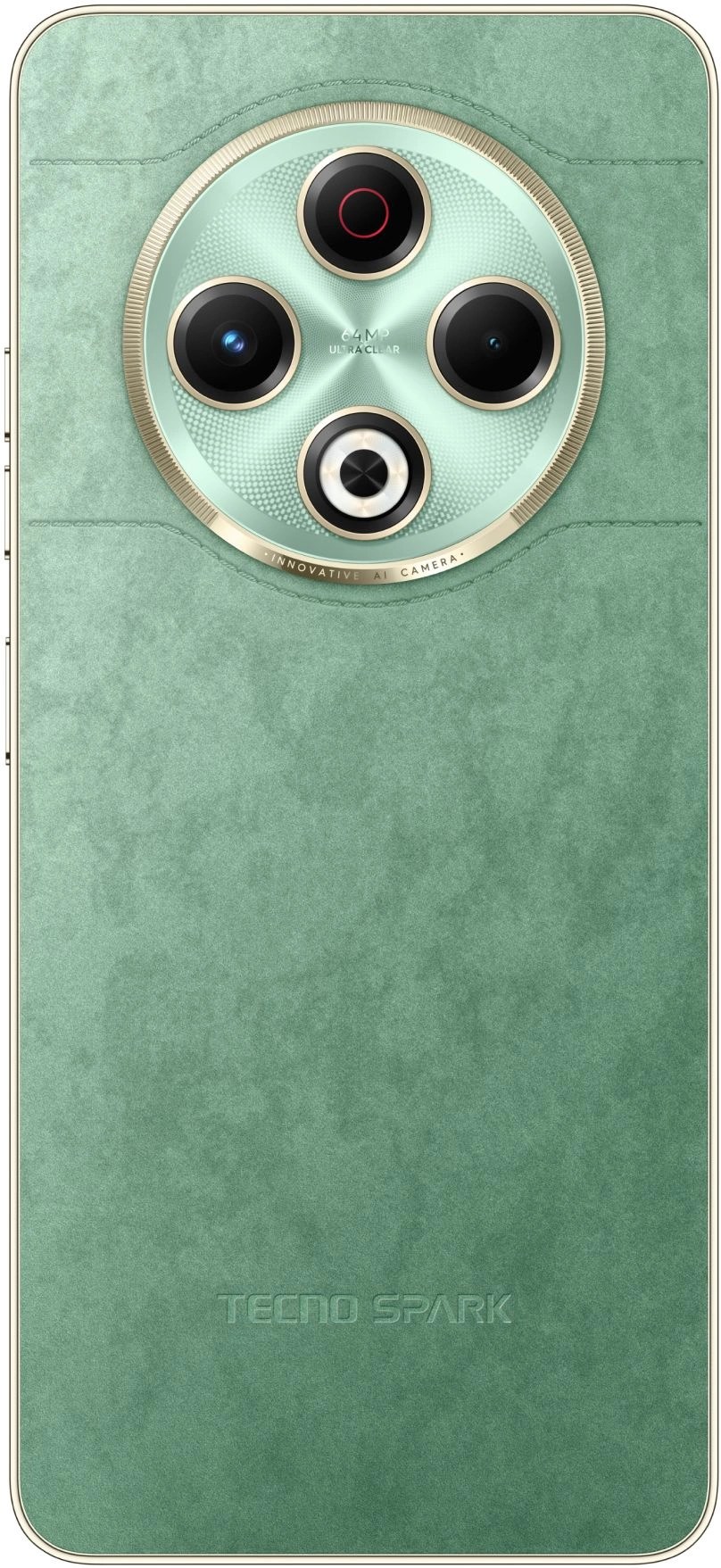 Смартфон Tecno Spark 30 8ГБ/256ГБ, зеленый (kl6 256+8 magic skin green) от официального дилера в России
