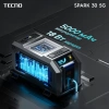 Смартфон Tecno Spark 30 5G 6ГБ/128ГБ, белый (kl8 128+6 aurora cloud) от официального дилера в России