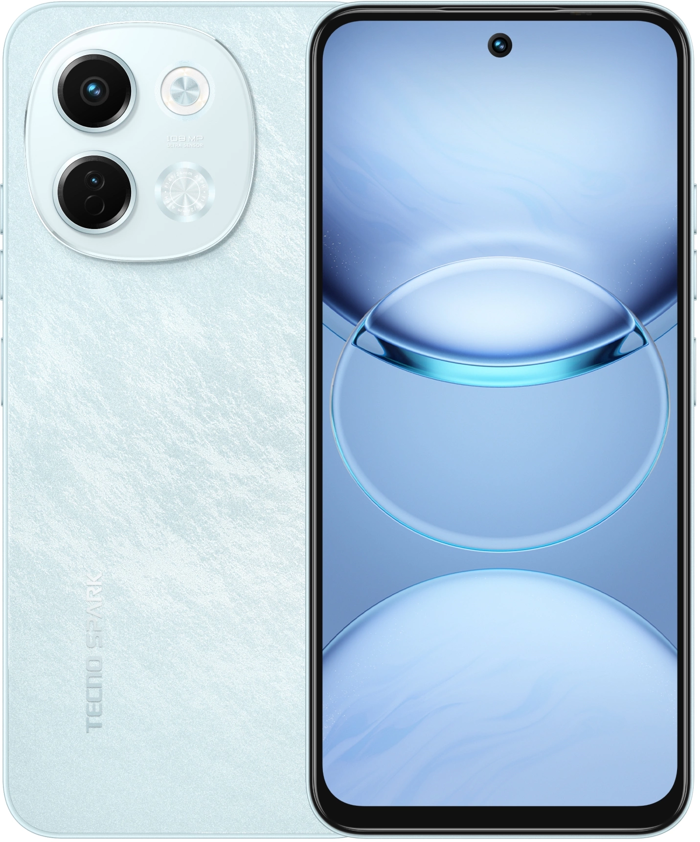 Смартфон Tecno Spark 30 5G 6ГБ/128ГБ, голубой (kl8 128+6 azure sky) от официального дилера в России
