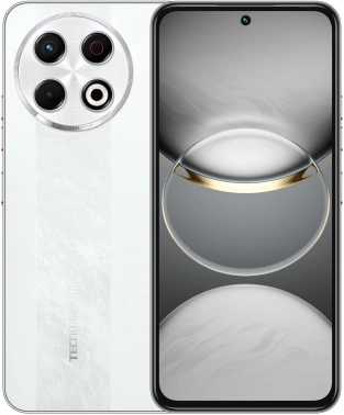 Смартфон Tecno Spark 30 Pro 8ГБ/256ГБ, белый (kl7 256+8 arctic glow) TECNO