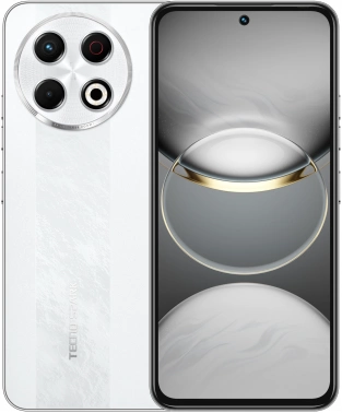 Смартфон Tecno Spark 30 Pro 8ГБ/128ГБ, белый (kl7 128+8 arctic glow) TECNO