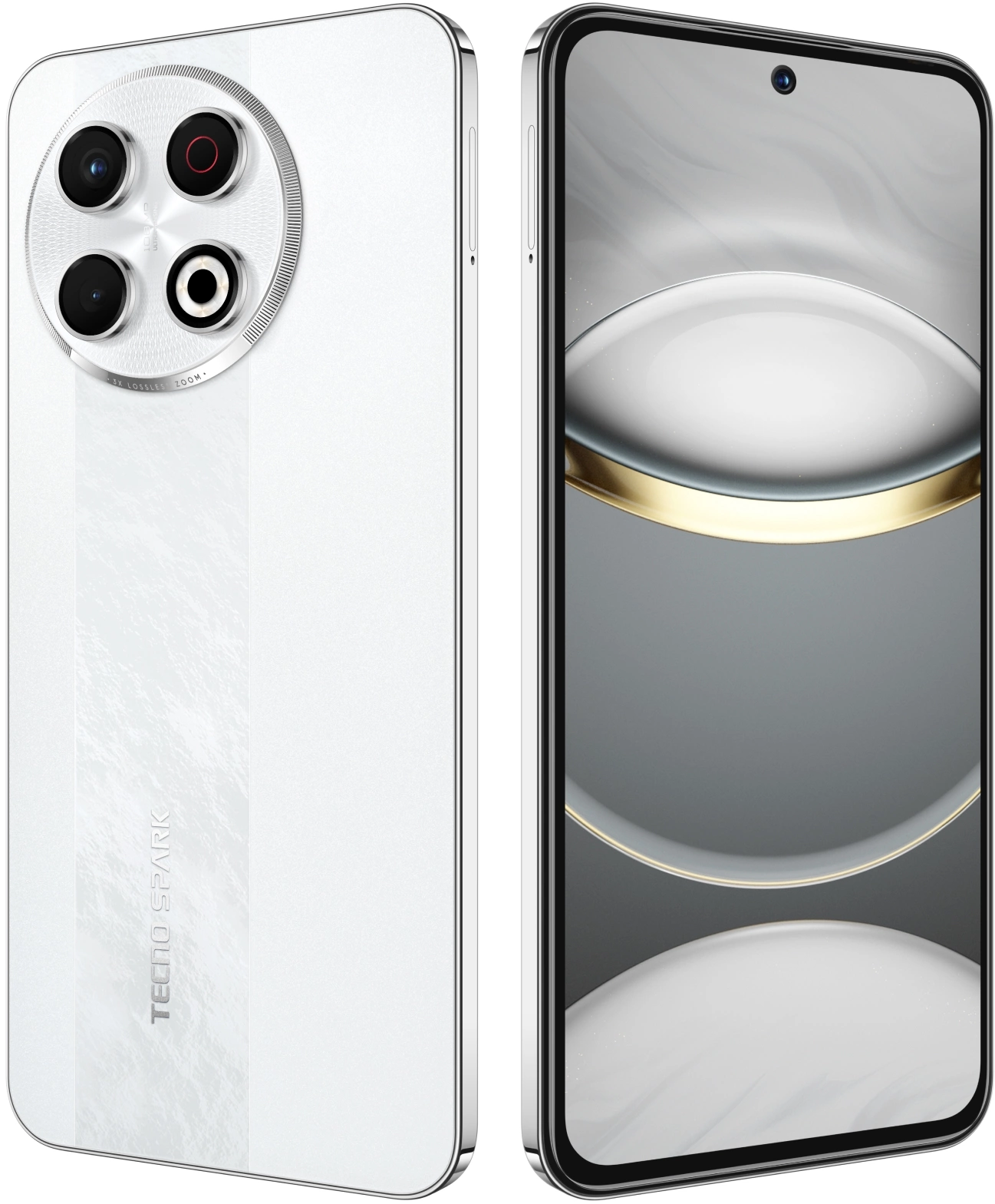 Смартфон Tecno Spark 30 Pro 8ГБ/128ГБ, белый (kl7 128+8 arctic glow) от официального дилера в России