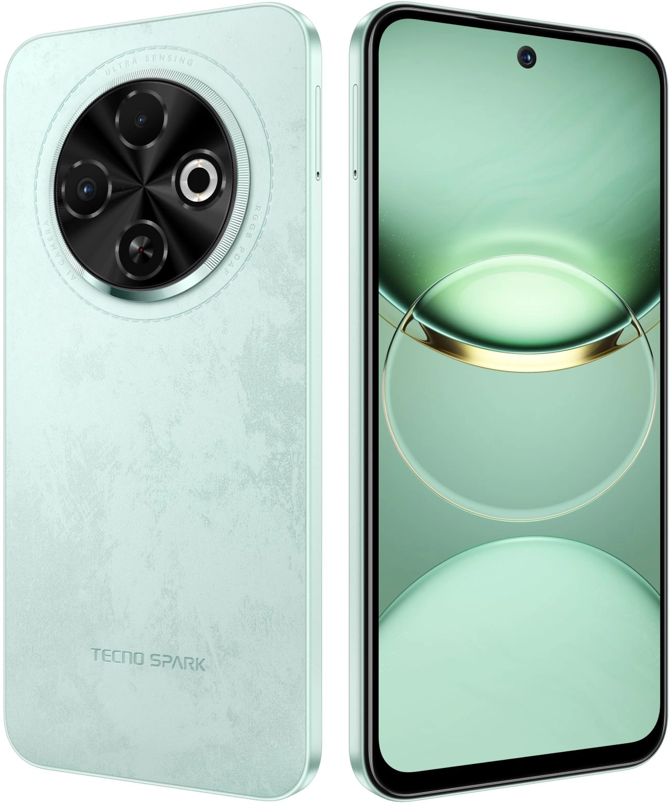 Смартфон Tecno Spark 30C 8ГБ/256ГБ, зеленый (kl5n 256+8 magic skin green) от официального дилера в России