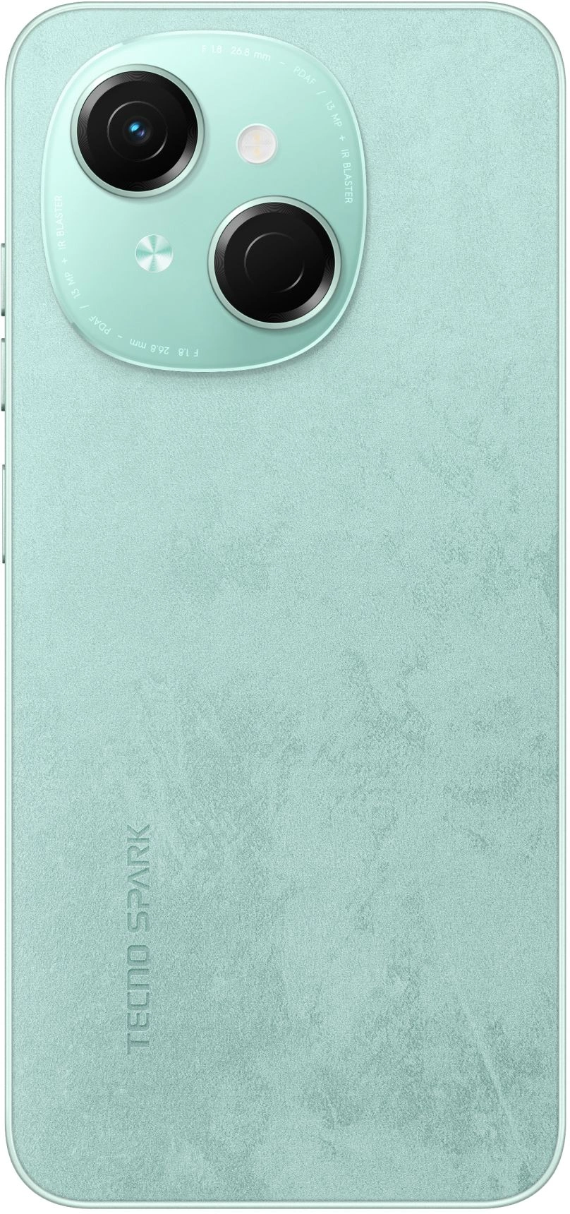 Смартфон Tecno Spark Go 1 4ГБ/128ГБ, зеленый (kl4 128+4 magic skin green) от официального дилера в России
