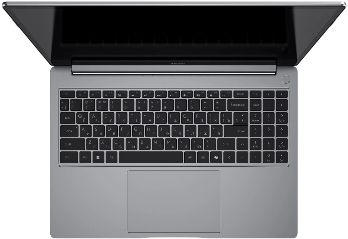 Ноутбук Tecno MegaBook T16MA Pro, 16", IPS, Intel Core Ultra 9 185H, LPDDR5 32ГБ, SSD 1024ГБ, Intel Arc, серый (71003300455) от официального дилера в России