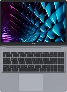 Ноутбук Tecno MegaBook K16SDA, 16", IPS, AMD Ryzen 5 7430U, DDR4 16ГБ, SSD 1024ГБ, AMD Radeon Graphics, серый (71003300343) TECNO