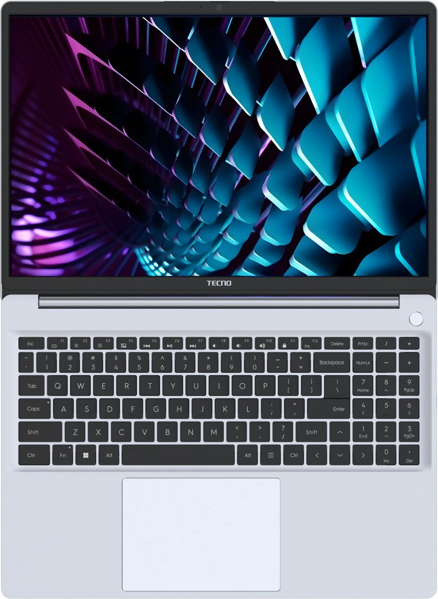 Ноутбук Tecno MegaBook K16SAA, 16", IPS, Intel Core i5 13420H, LPDDR4 16ГБ, SSD 512ГБ, Intel UHD Graphics, серебристый (71003300436) от официального дилера в России