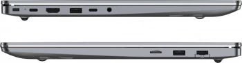 Ноутбук Tecno MegaBook K16SAA, 16", IPS, Intel Core i5 13420H, LPDDR4 16ГБ, SSD 1024ГБ, Intel UHD Graphics, серый (71003300437) TECNO