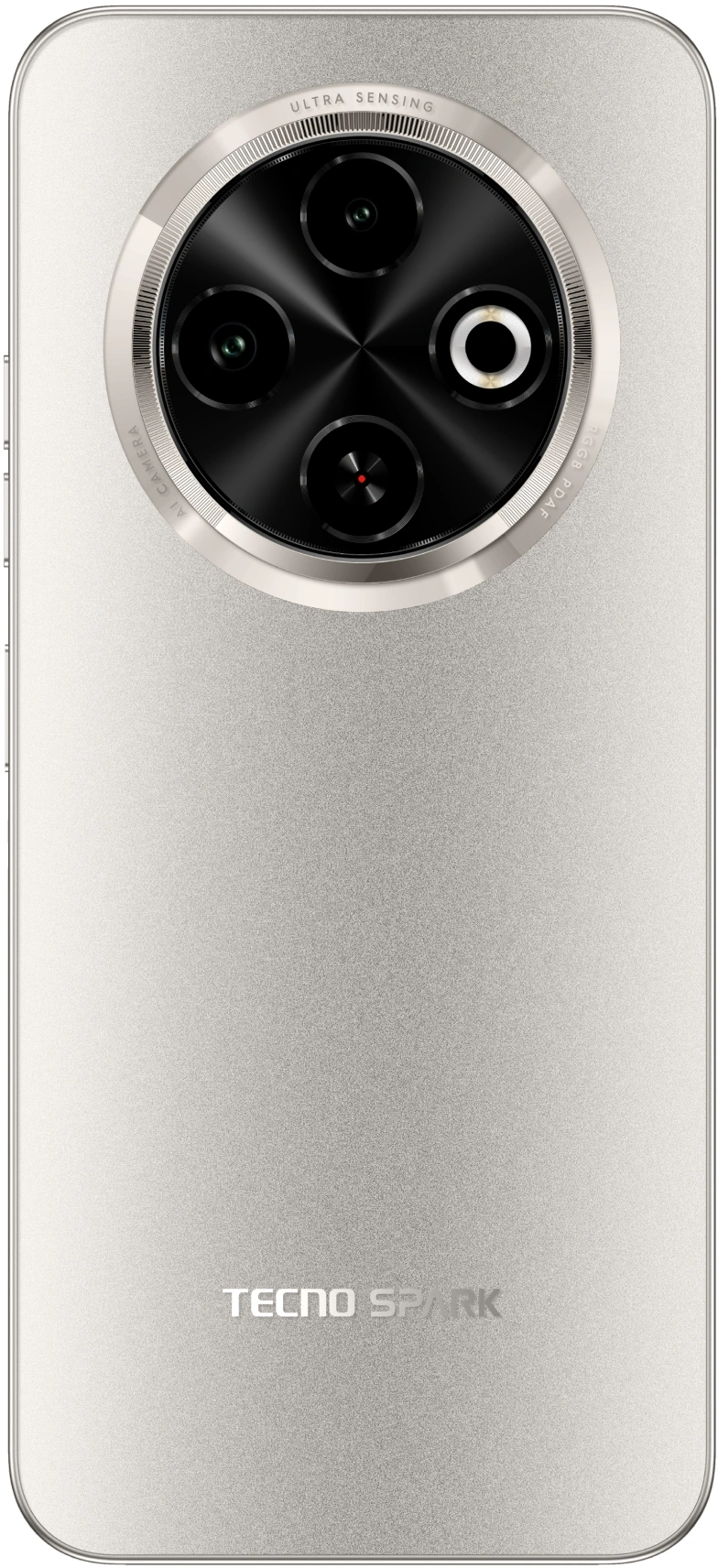 Смартфон Tecno Spark 30C 6ГБ/128ГБ, золотой (kl5n 128+6 titanium gold) от официального дилера в России