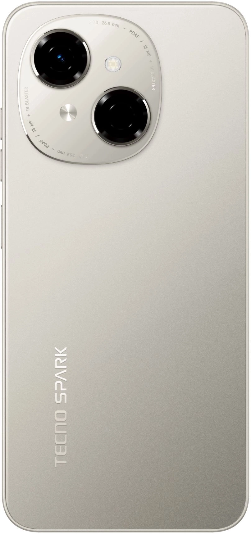 Смартфон Tecno Spark Go 1 4ГБ/128ГБ, золотой (kl4 128+4 titanium gold) от официального дилера в России