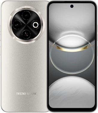 Смартфон Tecno Spark 30C 8ГБ/256ГБ, золотой (kl5n 256+8 titanium gold) TECNO