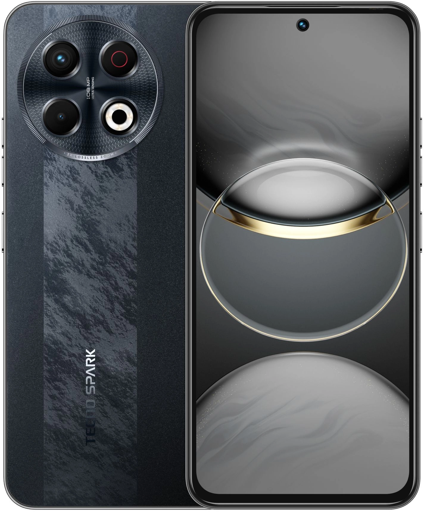 Смартфон Tecno Spark 30 Pro 8ГБ/256ГБ, черный (kl7 256+8 obsidian edge) от официального дилера в России