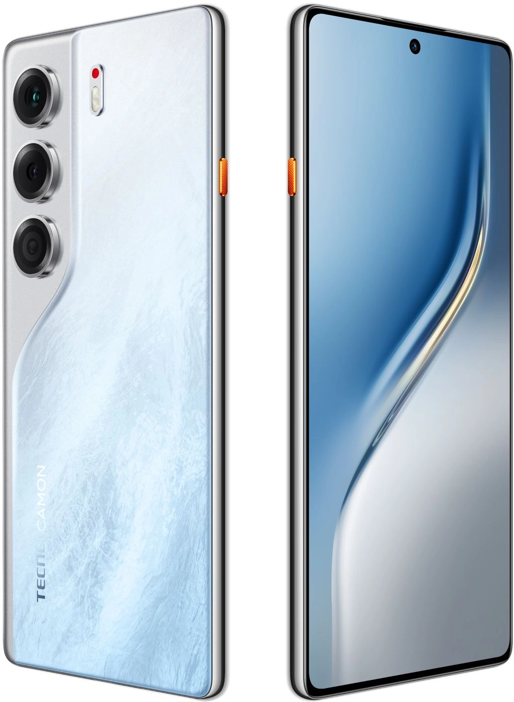 Смартфон Tecno Camon 40 8ГБ/256ГБ, белый (cm5 256+8 glacier white) от официального дилера в России