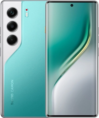 Смартфон Tecno Camon 40 Pro 8ГБ/256ГБ, зеленый (cm6 256+8 emerald lake green) TECNO