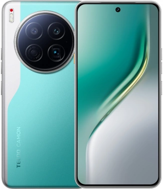 Смартфон Tecno Camon 40 Premier 5G 12ГБ/256ГБ, зеленый (cm8 256+12 emerald lake green) TECNO