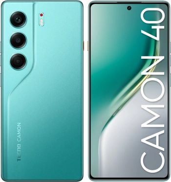 Смартфон Tecno Camon 40 8ГБ/256ГБ, зеленый (cm5 256+8 emerald lake green) TECNO