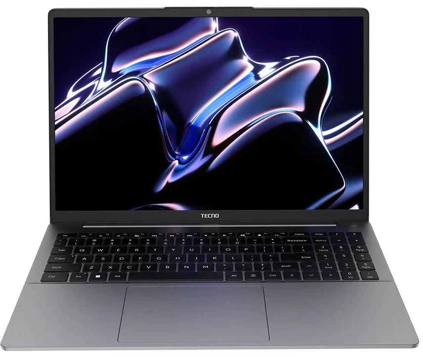 Ноутбук Tecno MegaBook K16SDA, 16", IPS, AMD Ryzen 5 7430U, DDR4 16ГБ, SSD 512ГБ, AMD Radeon Graphics, серый (71003300341) от официального дилера в России