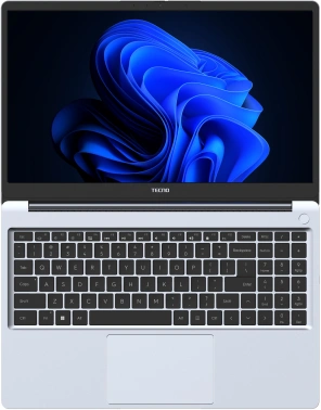 Ноутбук Tecno MegaBook K15SDA, 15.6", IPS, AMD Ryzen 5 7430U, DDR4 16ГБ, SSD 512ГБ, AMD Radeon Graphics, серебристый (71003300488) TECNO