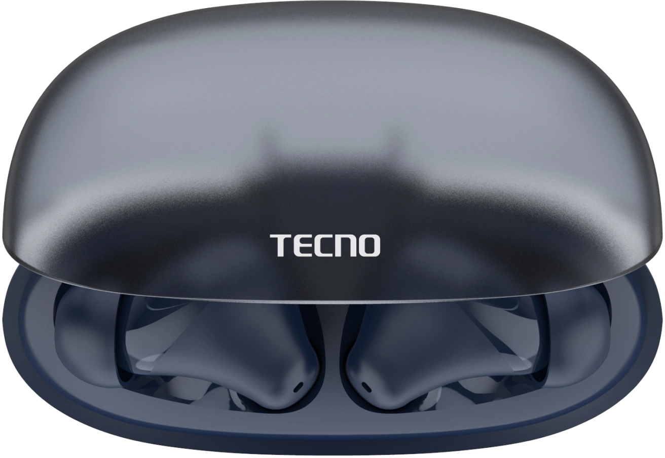 Беспроводные наушники Tecno Buds 4, синий (bd04 midnight blue) от официального дилера в России