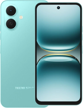 Смартфон Tecno Spark Go 2 4ГБ/128ГБ, зеленый (km4 128+4 turquoise green) TECNO