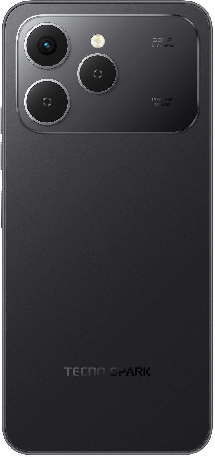 Смартфон Tecno Spark 40 8ГБ/256ГБ, черный (km5n 256+8 ink black) от официального дилера в России