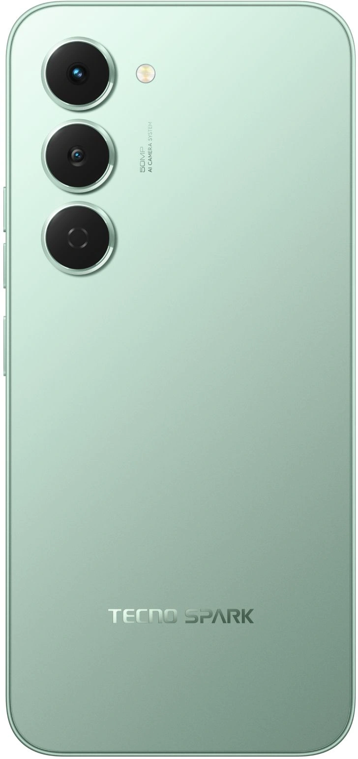 Смартфон Tecno Spark 40 Pro 8ГБ/256ГБ, зеленый (km6 256+8 bamboo green) от официального дилера в России