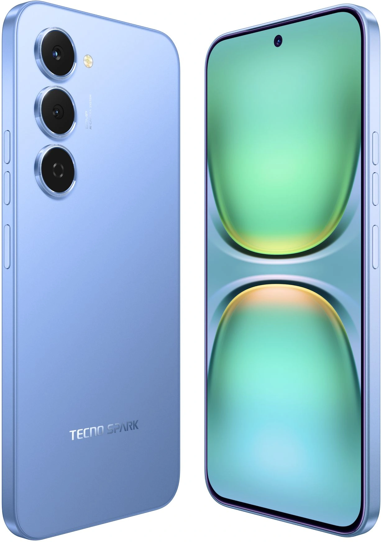 Смартфон Tecno Spark 40 Pro 8ГБ/256ГБ, синий (km6 256+8 lake blue) от официального дилера в России