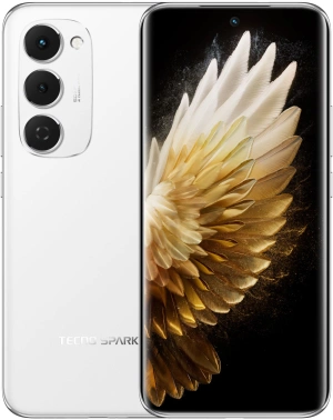 Смартфон Tecno Spark 40 Pro+ 8ГБ/256ГБ, белый (km7 256+8 aurora white) TECNO