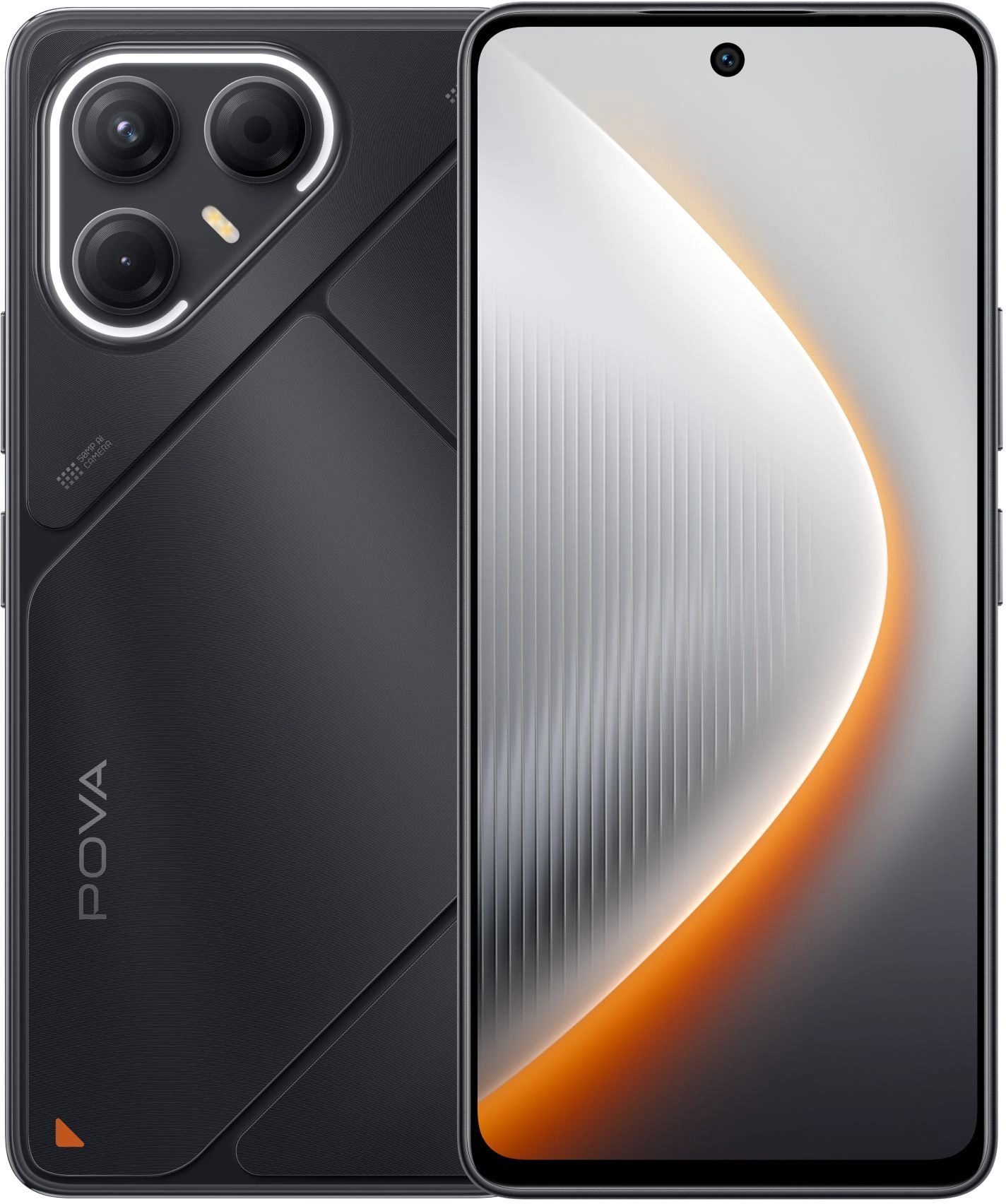 Смартфон Tecno Pova 7 5G 8ГБ/256ГБ, черный (lj7 256+8 geek black) от официального дилера в России