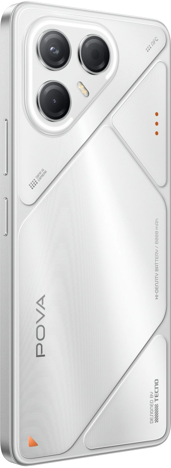 Смартфон Tecno Pova 7 5G 8ГБ/256ГБ, серебристый (lj7 256+8 magic silver) от официального дилера в России