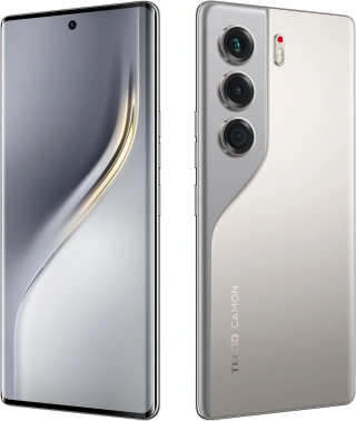 Смартфон Tecno Camon 40 Pro 5G 12ГБ/256ГБ, титановый (cm7 256+12 sandy titanium) TECNO