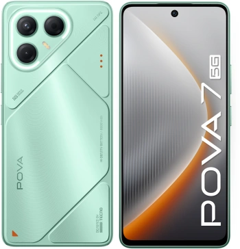 Смартфон Tecno Pova 7 5G 8ГБ/256ГБ, зеленый (lj7 256+8 oasis green) TECNO