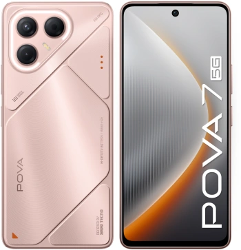 Смартфон Tecno Pova 7 5G 8ГБ/256ГБ, розовый (lj7 256+8 stardust pink) TECNO