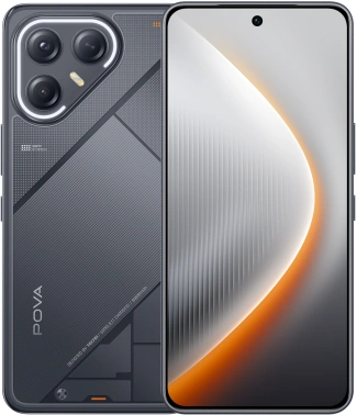 Смартфон Tecno Pova 7 Ultra 5G 8ГБ/256ГБ, черный (lj9 256+8 geek black) TECNO