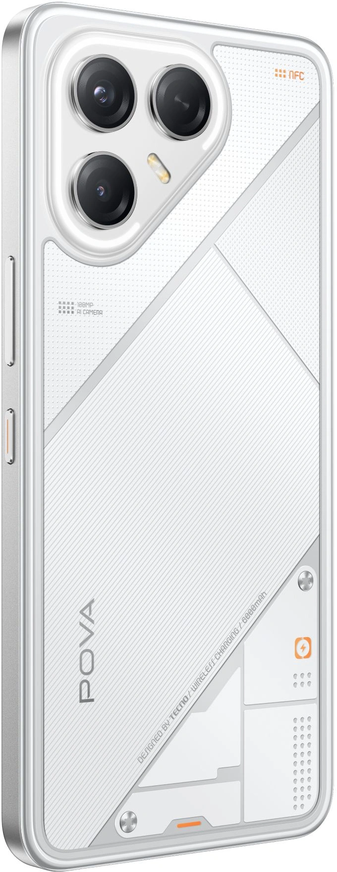 Смартфон Tecno Pova 7 Ultra 5G 12ГБ/256ГБ, белый (lj9 256+12 geek white) от официального дилера в России