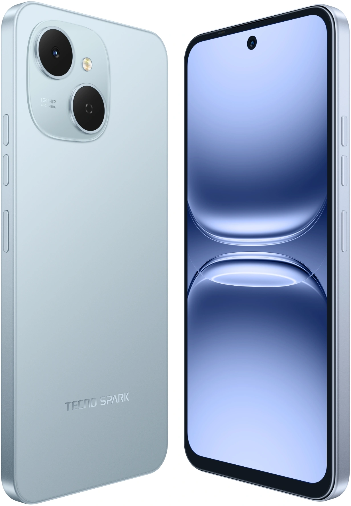 Смартфон Tecno Spark 40C 8ГБ/256ГБ, голубой (km4k 256+8 ripple blue) от официального дилера в России